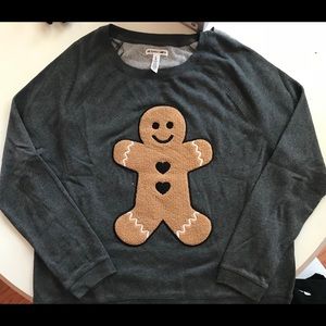 Gingerbread Man Sweatshirt !Reduced!